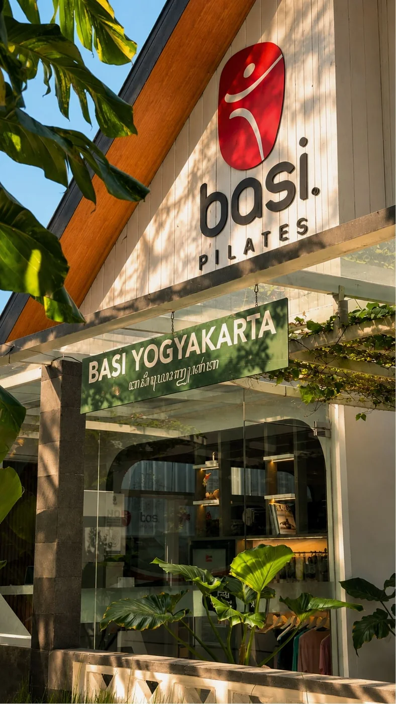 Tampak depan studio BASI Pilates Yogyakarta